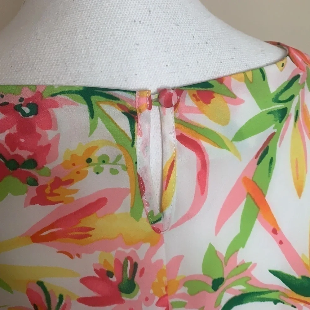 J.crew floral blouse